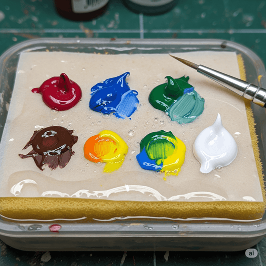 The Magic Behind Your Miniatures: What Exactly is Acrylic Paint?