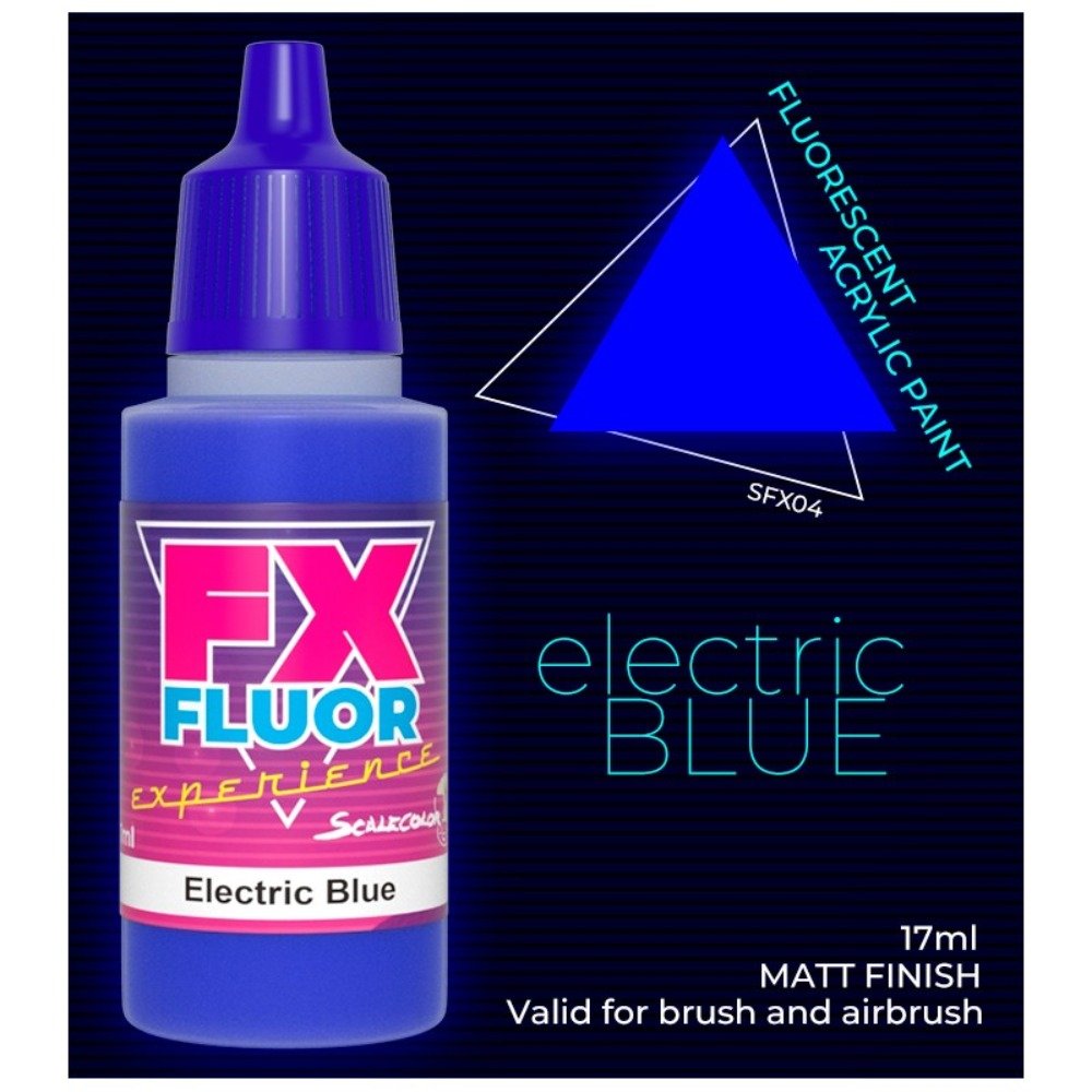 Scale 75 Scalecolor FX Electric Blue 17ml Miniature Paint