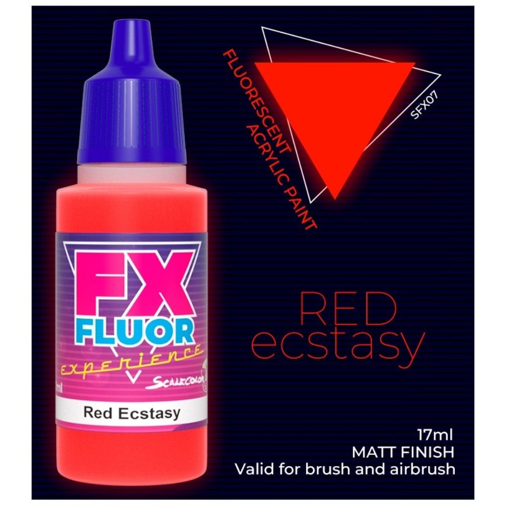 Scale 75 Scalecolor FX Red Ecstasy 17ml Miniature Paint