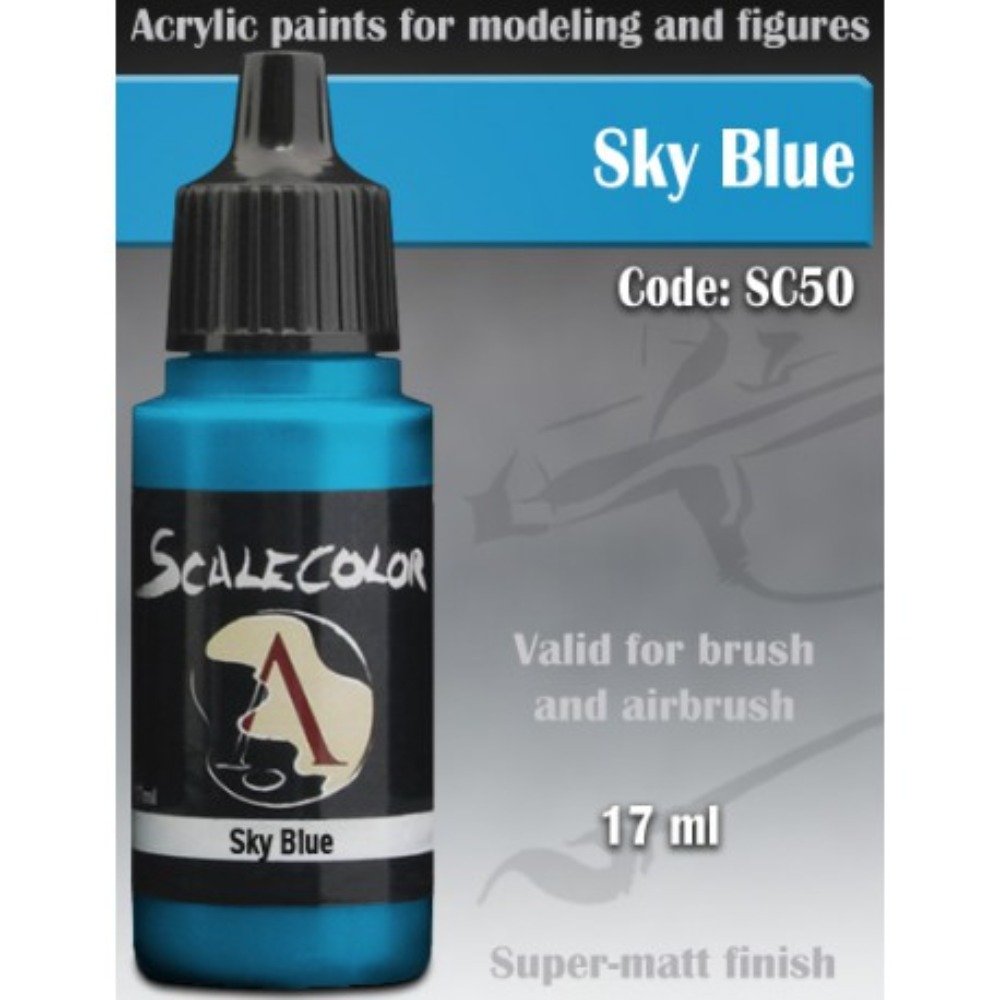 Scale 75 Scalecolor Sky Blue 17ml Miniature Paint