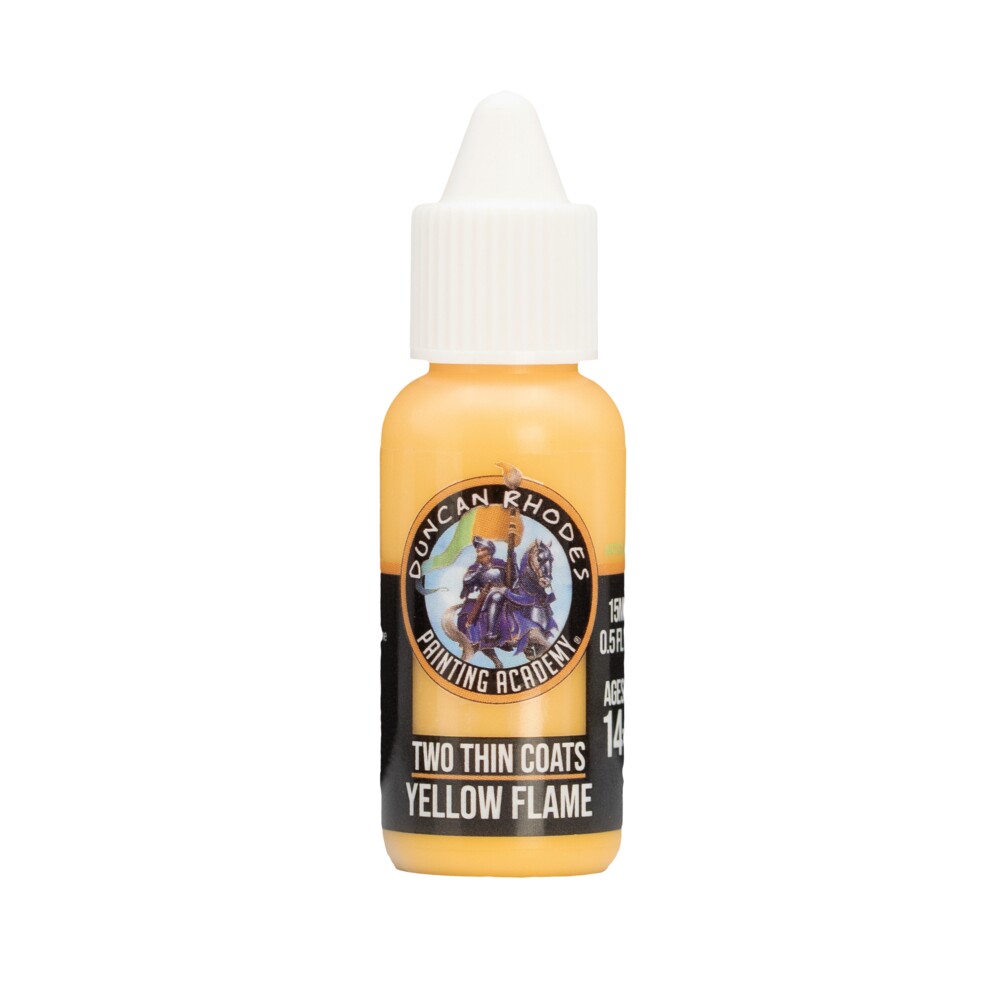 Two Thin Coats - Yellow Flame 15ml Miniature Paint