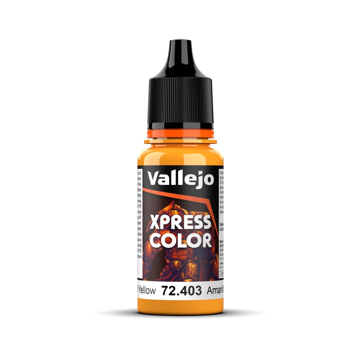 Vallejo Game Colour - Xpress Colour - Imperial Yellow 18ml Miniature Paint