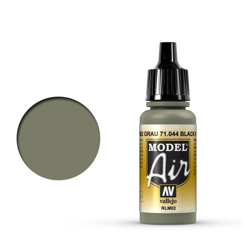Vallejo Model Air - Gray RLM02 17ml Miniature Paint