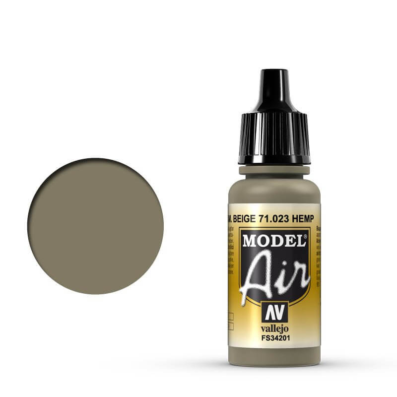 Vallejo Model Air - Hemp 17ml Miniature Paint