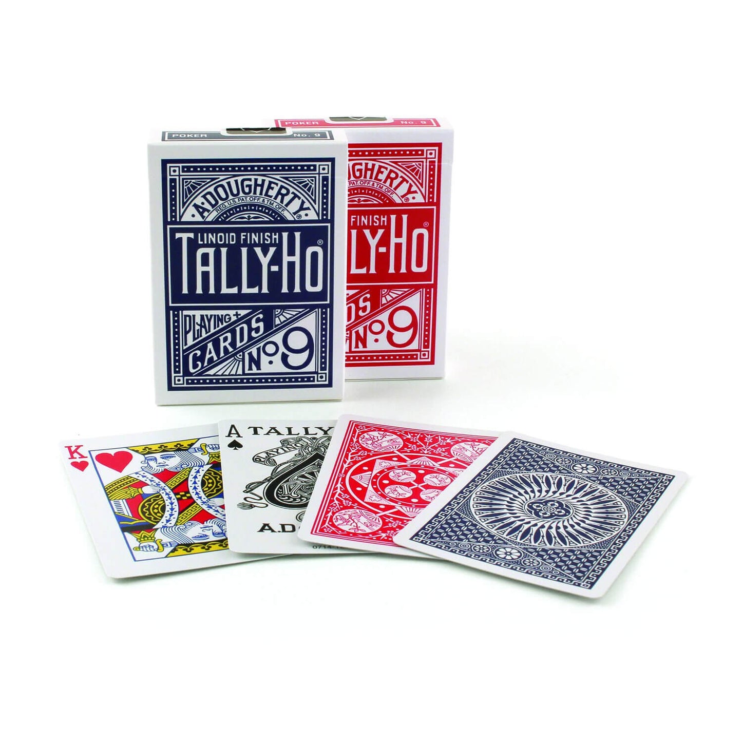 Tally-Ho Half Fan/Circle Playing Cards Miniature Paint