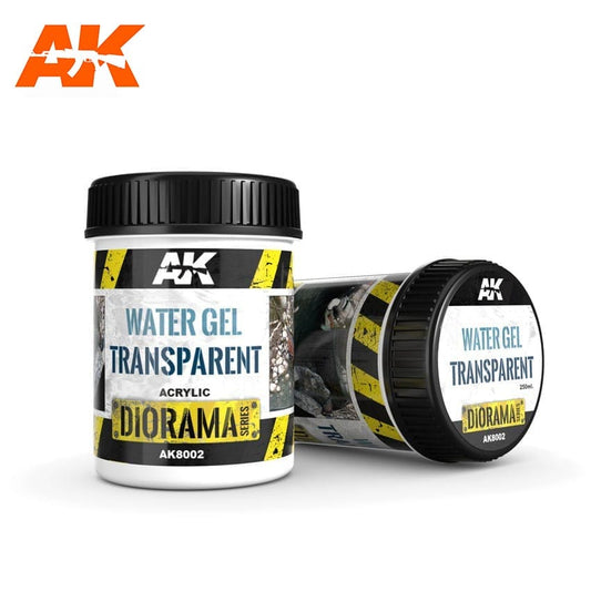 AK Interactive Dioramas - Water Gel Transparent 250ml Hobby Scenics