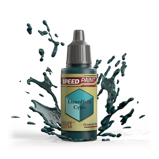 Army Painter Speedpaint 2.0 - Lizardfolk Cyan 18ml Miniature Paint