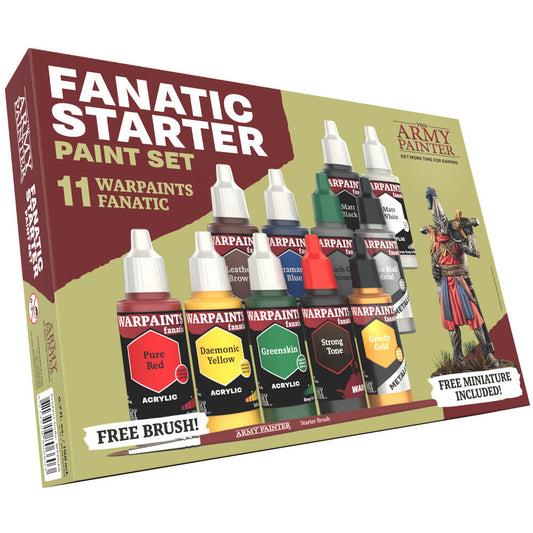 Army Painter - Warpaints Fanatic - Starter Set Miniature Paint