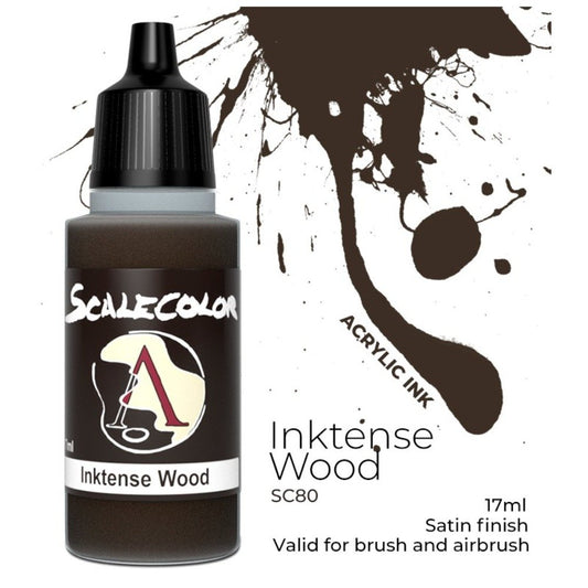Scale 75 Scalecolor Inktense Wood 17ml Miniature Paint