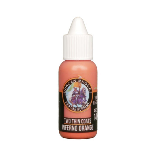Two Thin Coats - Inferno Orange 15ml Miniature Paint