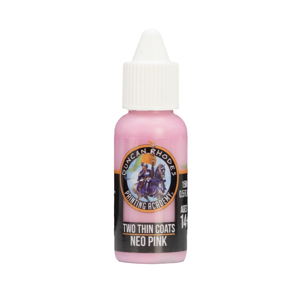 Two Thin Coats - Neo Pink 15ml Miniature Paint