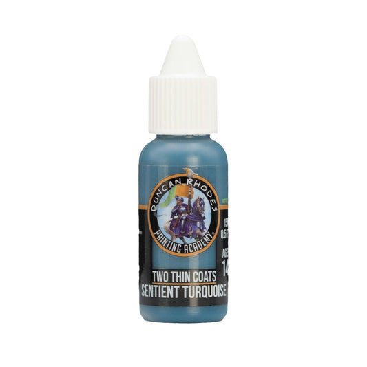 Two Thin Coats - Sentient Turquoise 15ml Miniature Paint