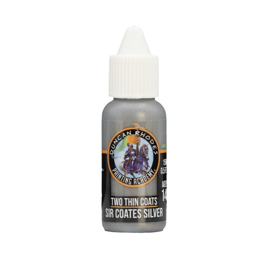 Two Thin Coats - Sir Coates Silver 15ml Miniature Paint