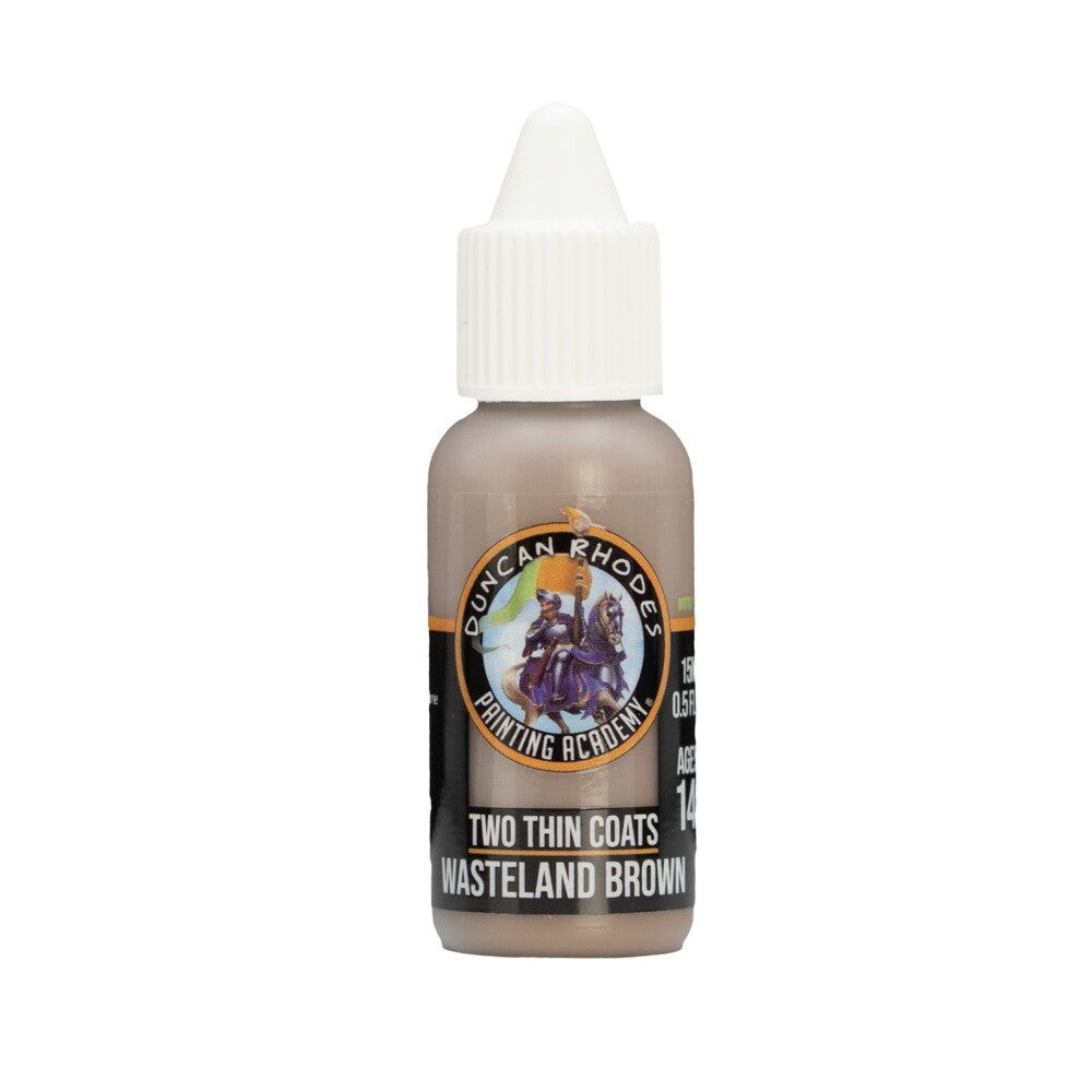 Two Thin Coats - Wasteland Brown 15ml Miniature Paint