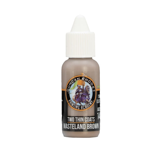 Two Thin Coats - Wasteland Brown 15ml Miniature Paint