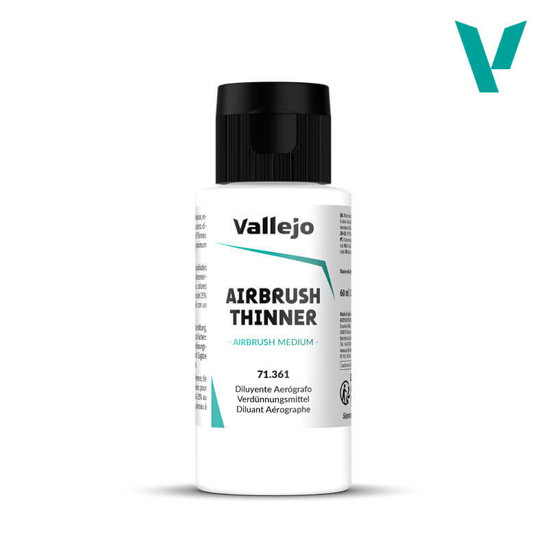 Vallejo Airbrush Thinner 60ml Miniature Paint