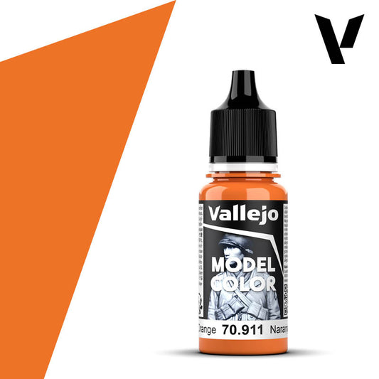Vallejo - Model Colour - Light Orange 18ml Hobby Tool