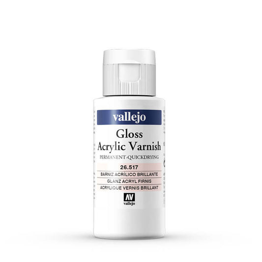 Vallejo Permanent Gloss Varnish 60ml Hobby Tool