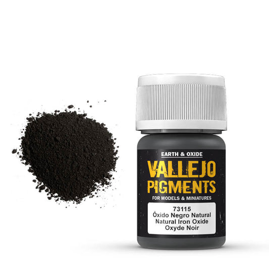 Vallejo Pigments - Natural Iron Oxide 30ml Miniature Paint